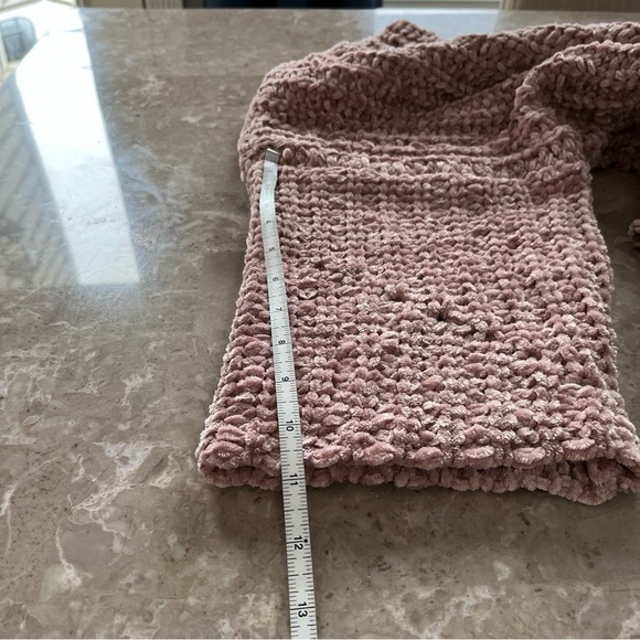 Pol oversize rose color knit sweater size medium - Picture 9 of 9